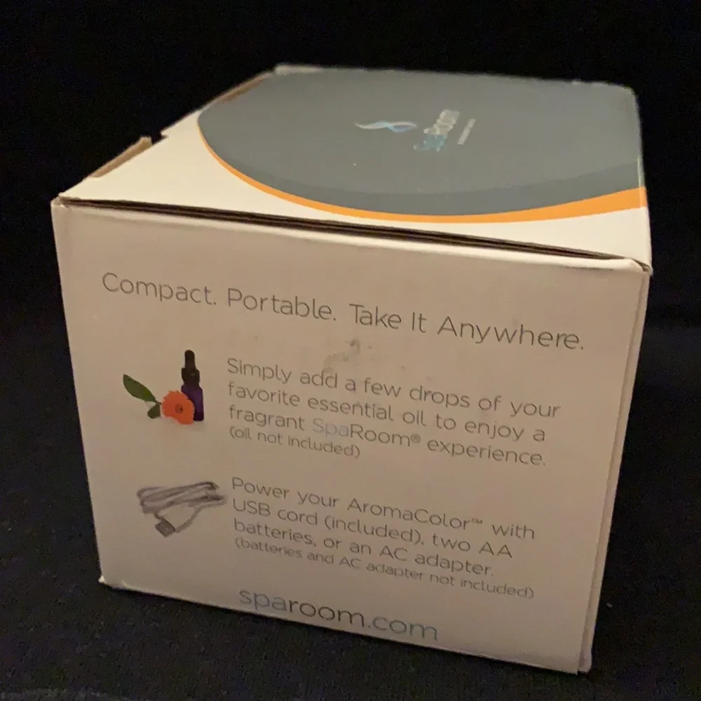 AromaColor aromatherapy rainbow essential oil diffuser machine new